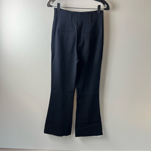NWOT A.L.C. Joseph Bootcut Trouser Pants Black Business Casual Women’s 2 - Picture 7 of 11